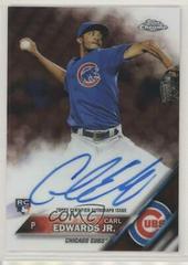 Carl Edwards Jr. Baseball Cards 2016 Topps Chrome Rookie Autographs Prices