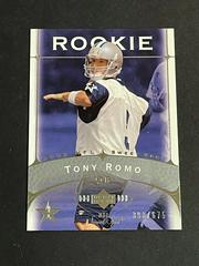 Tony Romo Football Cards 2003 Upper Deck Sweet Spot Prices
