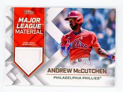 Andrew McCutchen [Series 2] #MLM-AM Baseball Cards 2022 Topps Major League Material Relics Prices