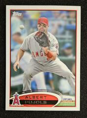 Albert Pujols [Catching] #331 Baseball Cards 2012 Topps Prices
