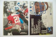 Barry Sanders #10 Football Cards 1999 Skybox Dominion Prices