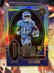 Josh Downs #DS-13 Football Cards 2023 Panini Legacy Destiny Prices