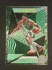Jayson Tatum [Emerald] #9 Basketball Cards 2021 Panini Illusions Amazing Prices
