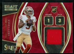 Trey Lance [Red] #DS-TLA Football Cards 2021 Panini Select Draft Selections Memorabilia Prices
