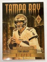 Tom Brady #MET-1 Football Cards 2022 Panini Phoenix Metropolis Prices