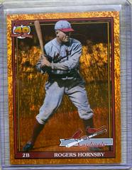 Rogers Hornsby [Orange Hot Foil] Baseball Cards 2021 Topps Archives Prices