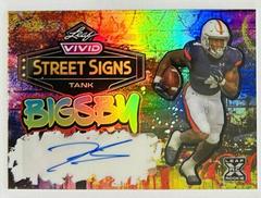 Tank Bigsby #SS-TB1 Football Cards 2023 Leaf Vivid Autographs Street Signs Prices