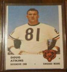 Doug Atkins #9 Football Cards 1961 Fleer Prices