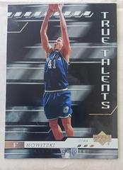 Dirk Nowitzi #TT9 Basketball Cards 1999 Upper Deck Prices