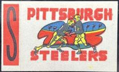 Pittsburgh Steelers #S Football Cards 1961 Topps Stickers Prices