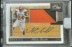 Nick Chubb [Patch Autograph] #3 Football Cards 2018 Panini One Prices