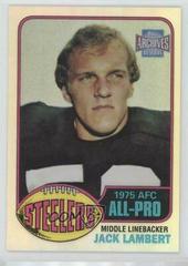 Jack Lambert Football Cards 2001 Topps Archives Reserve Prices