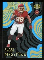 Chase Young [Light Blue] #MY15 Football Cards 2020 Panini Illusions Mystique Prices