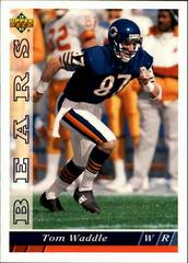 Tom Waddle Football Cards 1993 Upper Deck Prices