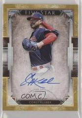 Corey Kluber [Gold] Baseball Cards 2018 Topps Five Star Autographs Prices