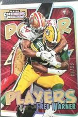 Fred Warner #PWR-FWA Football Cards 2022 Panini Contenders Power Players Prices