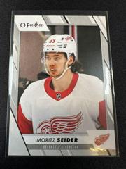 Moritz Seider Hockey Cards 2023 O-Pee-Chee Portrait Photo Prices