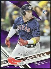 Yoan Moncada [Blue Jersey Purple] #210 Baseball Cards 2017 Topps Prices