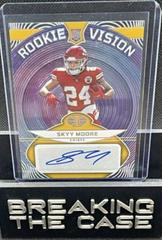 Skyy Moore [Gold] #RVS-SM Football Cards 2022 Panini Illusions Rookie Vision Signatures Prices
