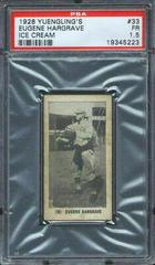 Eugene Hargrave #33 Baseball Cards 1928 Yuengling's Ice Cream Prices