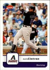 Alex Cintron #123 Baseball Cards 2006 Fleer Prices