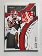 Zamir White Football Cards 2022 Panini Immaculate Collegiate Gloves Prices