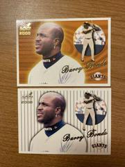 Barry Bonds Baseball Cards 2000 Pacific Aurora Prices