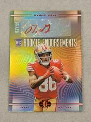 Danny Gray [Red] #RE-DG Football Cards 2022 Panini Illusions Rookie Endorsements Autographs Prices