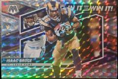 Isaac Bruce #SB-9 Football Cards 2022 Panini Mosaic In It to Win It Prices