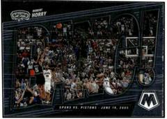 Robert Horry #1 Basketball Cards 2021 Panini Mosaic Bang Prices