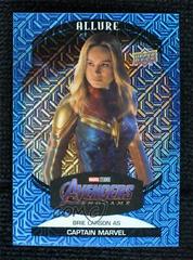 Brie Larson as Captain Marvel [Blue Line] #99 Marvel 2022 Allure Prices