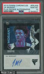 Ja Morant Basketball Cards 2019 Panini Chronicles Flux Rookie Autographs Prices