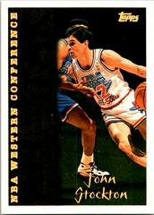 John Stockton [Spectralight] Basketball Cards 1994 Topps Prices