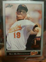 Ben McDonald Baseball Cards 1992 Leaf Prices