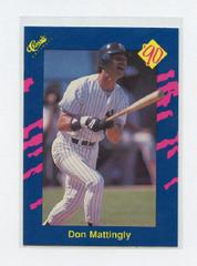 Don Mattingly #16 Baseball Cards 1990 Classic Prices