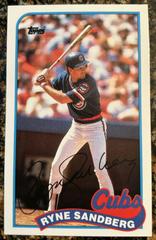 Ryne Sandberg #69 Baseball Cards 1989 Topps Ljn Baseball Talk Prices