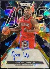 Zion Williamson [Astral] #ITZ-ZWL Basketball Cards 2021 Panini Spectra In The Zone Autographs Prices