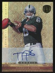 Terrelle Pryor [Silver Signature] #209 Football Cards 2011 Panini Gold Standard Prices