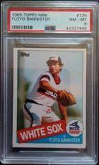 Floyd Bannister #725 Baseball Cards 1985 Topps Mini Prices