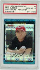 Mike Eusebio [Xfractor] #5 Baseball Cards 2002 Bowman Chrome Draft Picks Prices