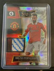 Bruno Fernandes #SW-BF Soccer Cards 2022 Panini Select Premier League Swatches Prices