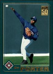 Bo Porter #T54 Baseball Cards 2001 Topps Traded Prices
