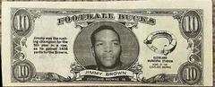 Jimmy Brown #7 Football Cards 1962 Topps Bucks Prices
