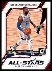 Lebron James Basketball Cards 2017 Panini Donruss All-Stars Prices