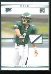 Kevin Kolb #102 Football Cards 2007 Topps Performance Prices