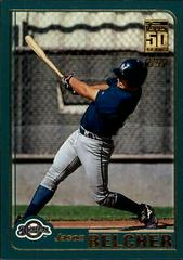 Jason Belcher #T212 Baseball Cards 2001 Topps Traded Prices