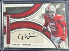 Garrett Wilson #II-GWI Football Cards 2022 Panini Immaculate Collegiate Introductions Autographs Prices