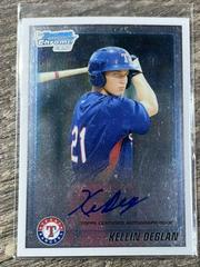 Kellin Deglan [Orange Refractor Autograph] #BDPP66 Baseball Cards 2010 Bowman Chrome Draft Picks & Prospects Prices