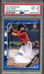Joey Bart [Blue] #BP-50 Baseball Cards 2019 Bowman Prospects Prices