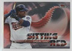 Miguel Sano Baseball Cards 2018 Topps Finest Sitting Red Prices